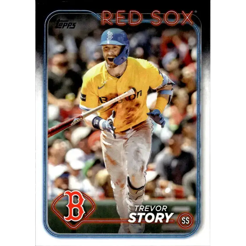 2024 Topps #601 Trevor Story NM-MT Boston Red Sox Baseball Card - Baseball Card Single