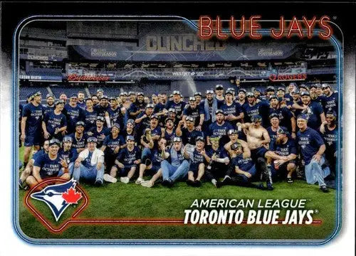 2024 Topps #604 Team Card NM-MT Blue Jays ID:75152 - Baseball Card Single