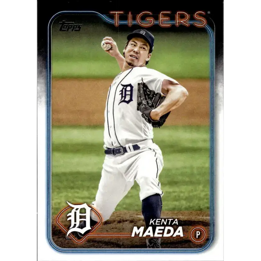 2024 Topps #605 Kenta Maeda NM-MT Detroit Tigers Baseball Card - Baseball Card Single