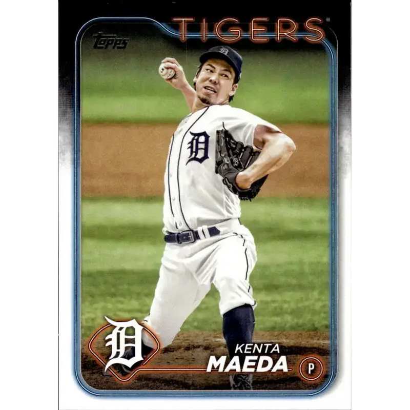 2024 Topps #605 Kenta Maeda NM-MT Detroit Tigers Baseball Card - Baseball Card Single