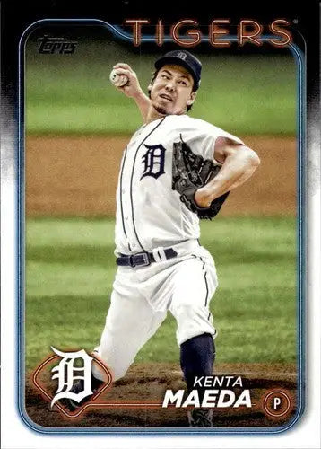 2024 Topps #605 Kenta Maeda NM-MT Tigers ID:71017 - Baseball Card Single