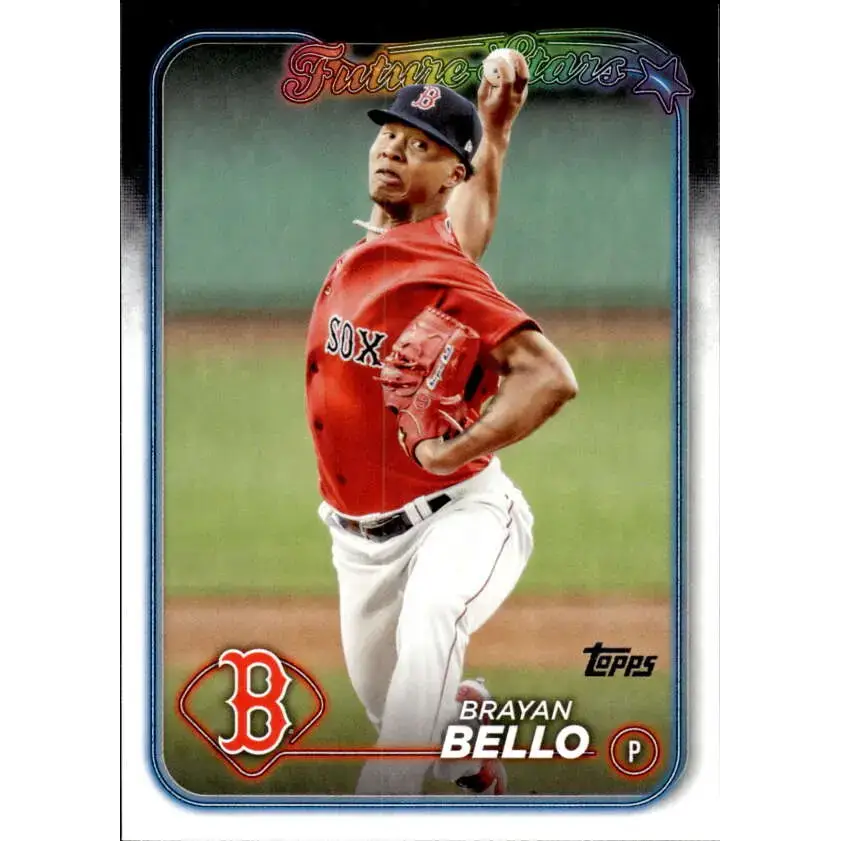 2024 Topps #606 Brayan Bello NM-MT Boston Red Sox Baseball Card - Baseball Card Single