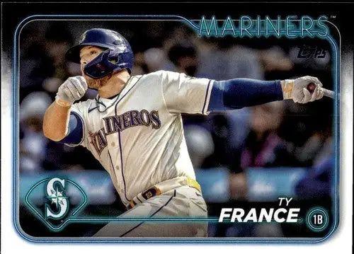 2024 Topps #611 Ty France NM-MT Mariners ID:71019 - Baseball Card Single