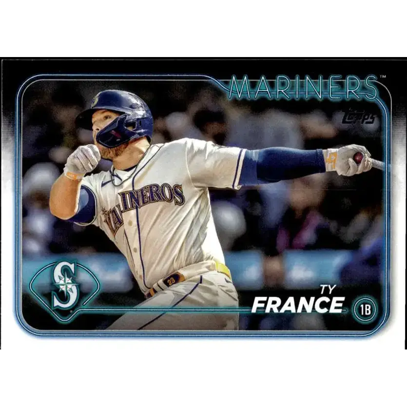 2024 Topps #611 Ty France NM-MT Seattle Mariners Baseball Card - Baseball Card Single