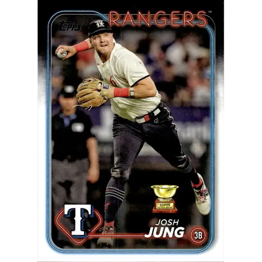 2024 Topps #620 Josh Jung NM-MT Texas Rangers Baseball Card - Baseball Card Single