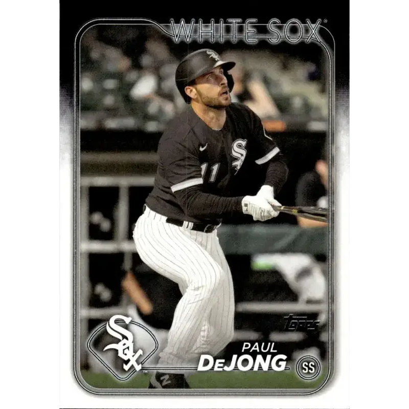 2024 Topps #625 Paul DeJong NM-MT Chicago White Sox Baseball Card - Baseball Card Single