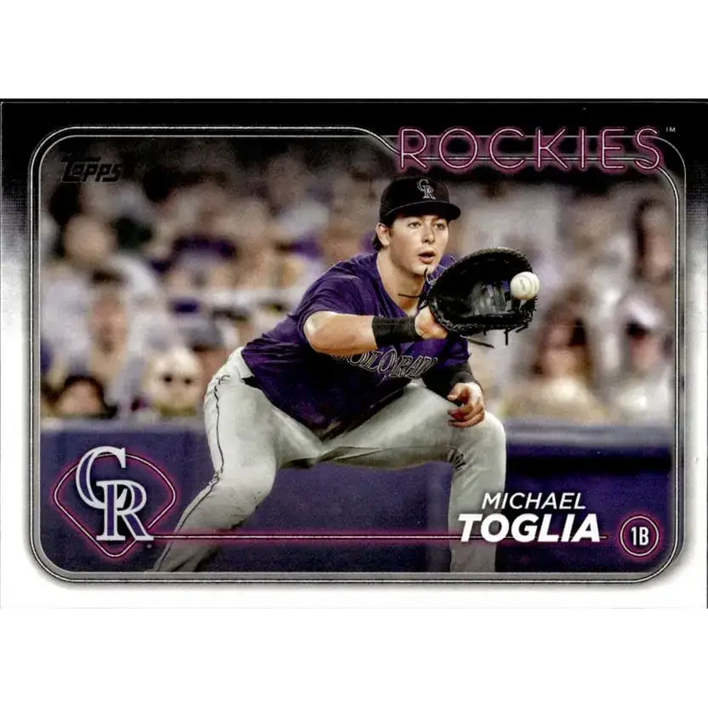 2024 Topps #626 Michael Toglia NM-MT Colorado Rockies Baseball Card - Baseball Card Single
