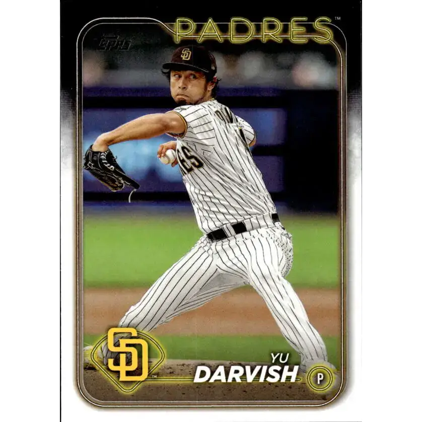 2024 Topps #627 Yu Darvish NM-MT San Diego Padres Baseball Card - Baseball Card Single