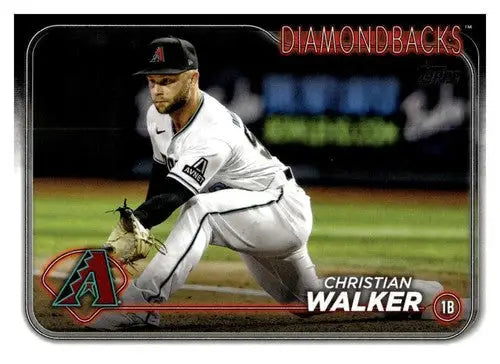 2024 Topps #63 Christian Walker NM-MT Diamondbacks ID:68256 - Baseball Card Single
