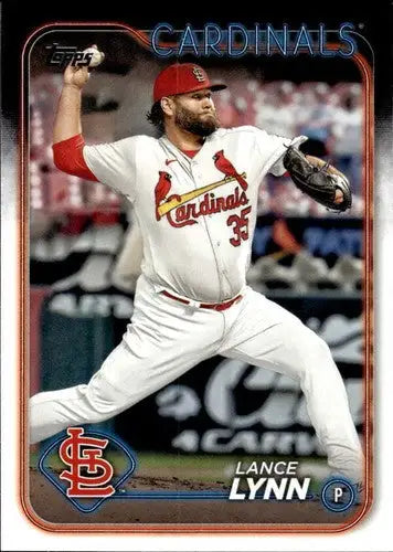 2024 Topps #630 Lance Lynn NM-MT Cardinals ID:71022 - Baseball Card Single