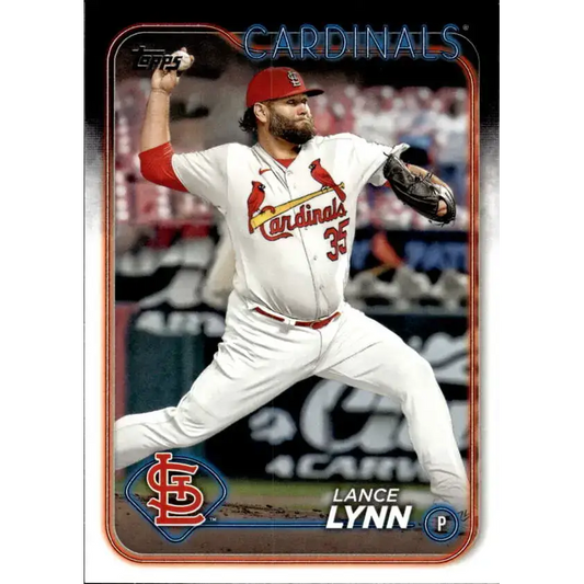2024 Topps #630 Lance Lynn NM-MT St. Louis Cardinals Baseball Card - Baseball Card Single