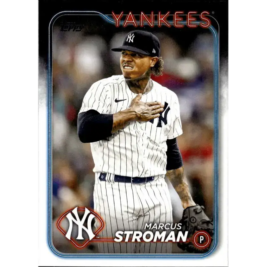 2024 Topps #631 Marcus Stroman NM-MT New York Yankees Baseball Card - Baseball Card Single