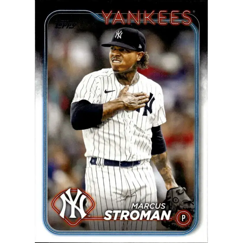 2024 Topps #631 Marcus Stroman NM-MT New York Yankees Baseball Card - Baseball Card Single