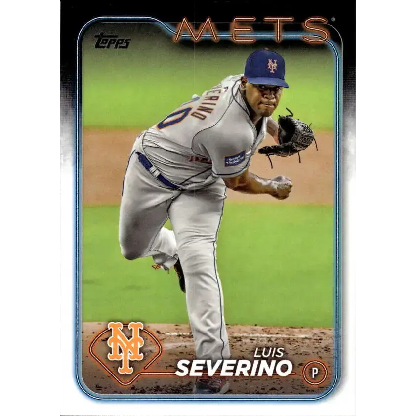 2024 Topps #633 Luis Severino NM-MT New York Mets Baseball Card - Baseball Card Single