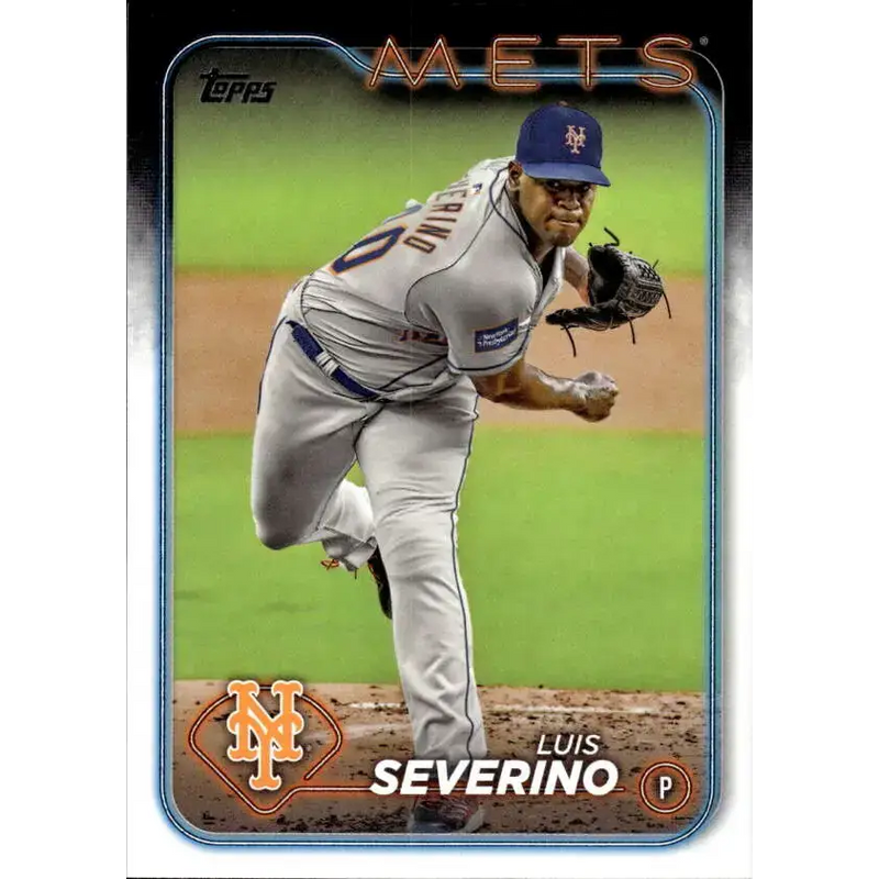 2024 Topps #633 Luis Severino NM-MT New York Mets Baseball Card - Baseball Card Single