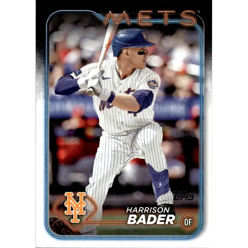 2024 Topps #639 Harrison Bader NM-MT New York Mets Baseball Card - Baseball Card Single