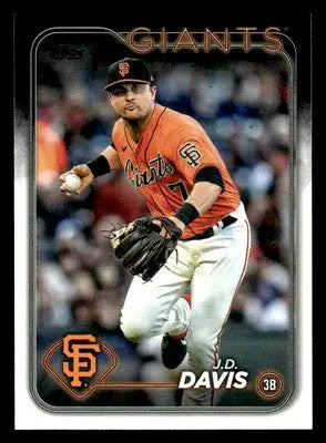 2024 Topps #64 J.D. Davis - Baseball Card Single