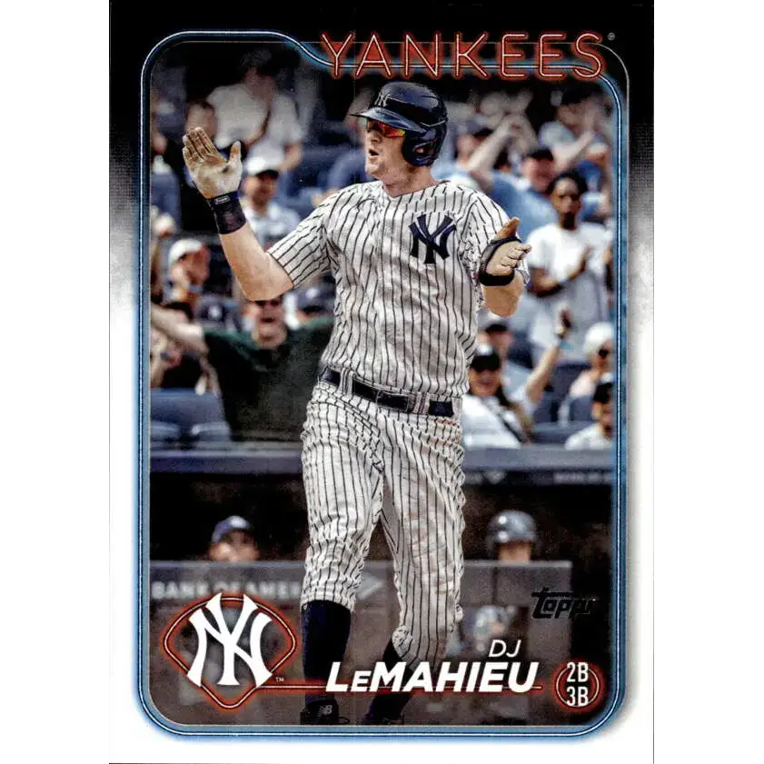 2024 Topps #641 DJ LeMahieu NM-MT New York Yankees Baseball Card - Baseball Card Single
