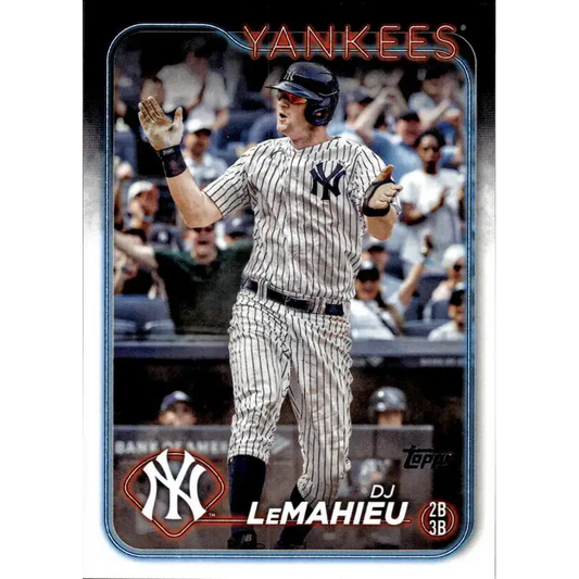 2024 Topps #641 DJ LeMahieu NM-MT New York Yankees Baseball Card - Baseball Card Single