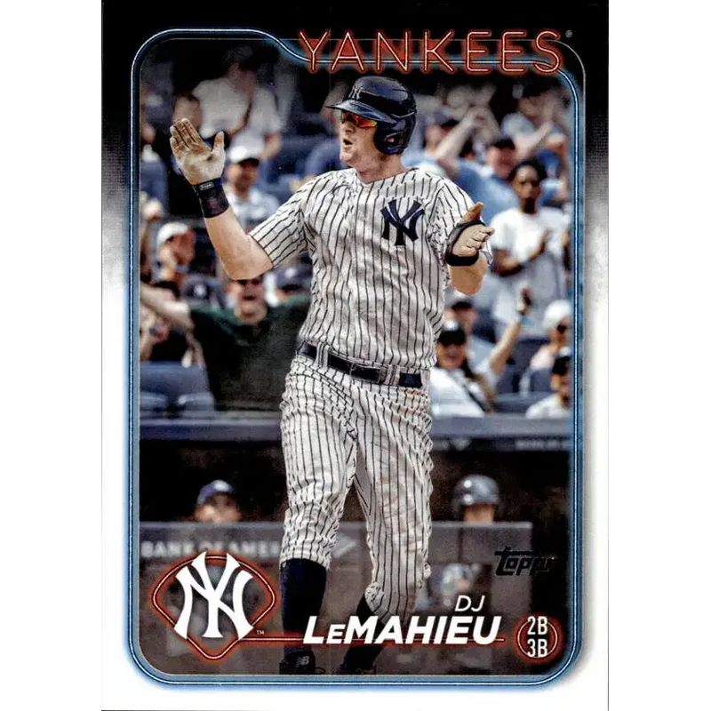 2024 Topps #641 DJ LeMahieu NM-MT New York Yankees Baseball Card - Baseball Card Single