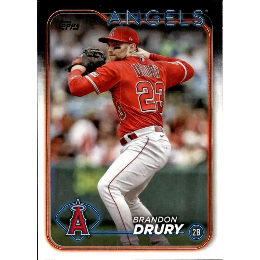 2024 Topps #644 Brandon Drury NM-MT Los Angeles Angels Baseball Card - Baseball Card Single