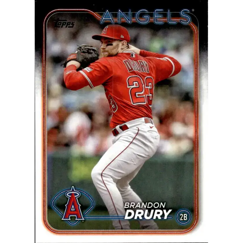 2024 Topps #644 Brandon Drury NM-MT Los Angeles Angels Baseball Card - Baseball Card Single