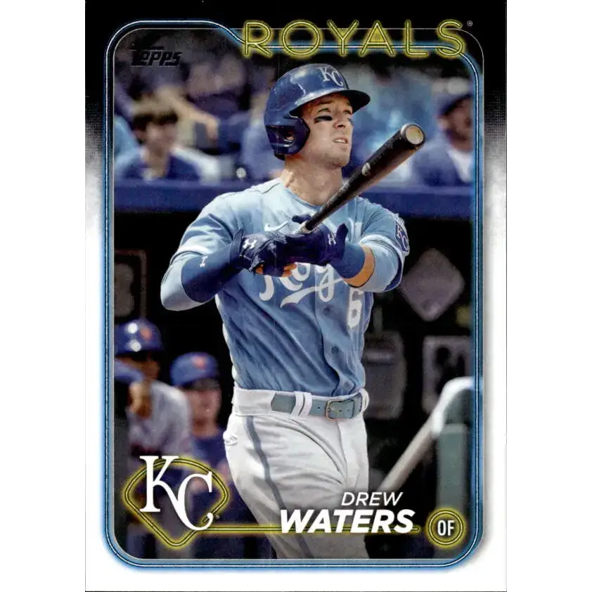 2024 Topps #646 Drew Waters NM-MT Kansas City Royals Baseball Card - Baseball Card Single