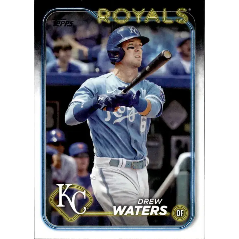 2024 Topps #646 Drew Waters NM-MT Kansas City Royals Baseball Card - Baseball Card Single