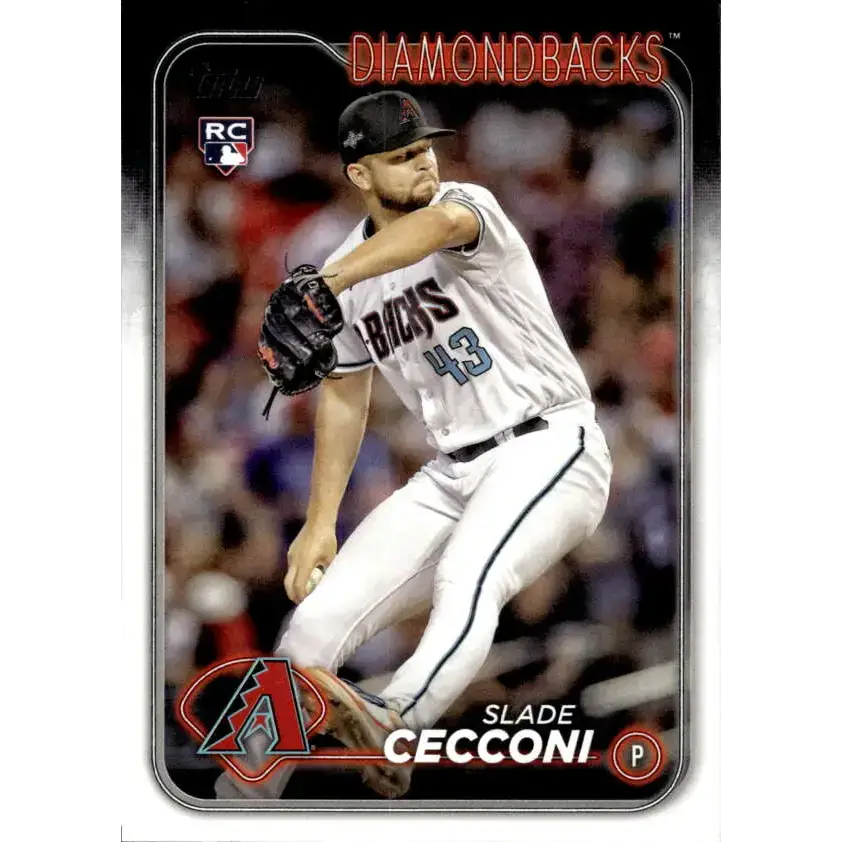 2024 Topps #649 Slade Cecconi NM-MT RC Rookie Arizona Diamondbacks Baseball Card - Baseball Card Single