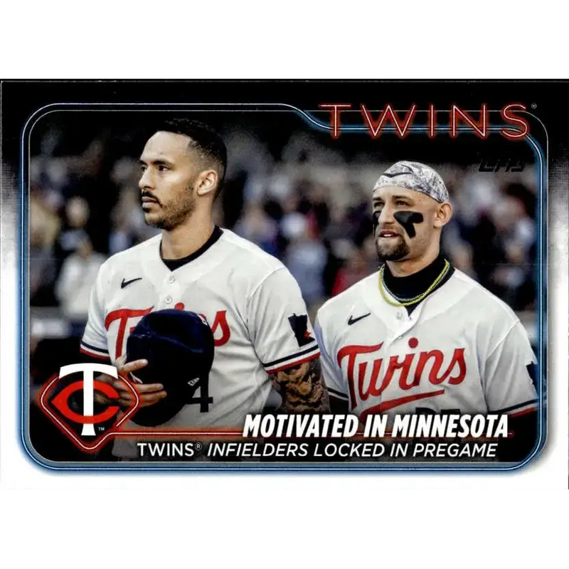 2024 Topps #653 Motivated in Minnesota NM-MT Twins Baseball Card - Baseball Card Single