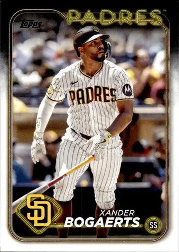 2024 Topps Xander Bogaerts NM-MT baseball card with original gloss Padres ID 71516