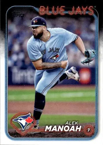 2024 Topps #675 Alek Manoah NM-MT Blue Jays ID:71526 - Baseball Card Single
