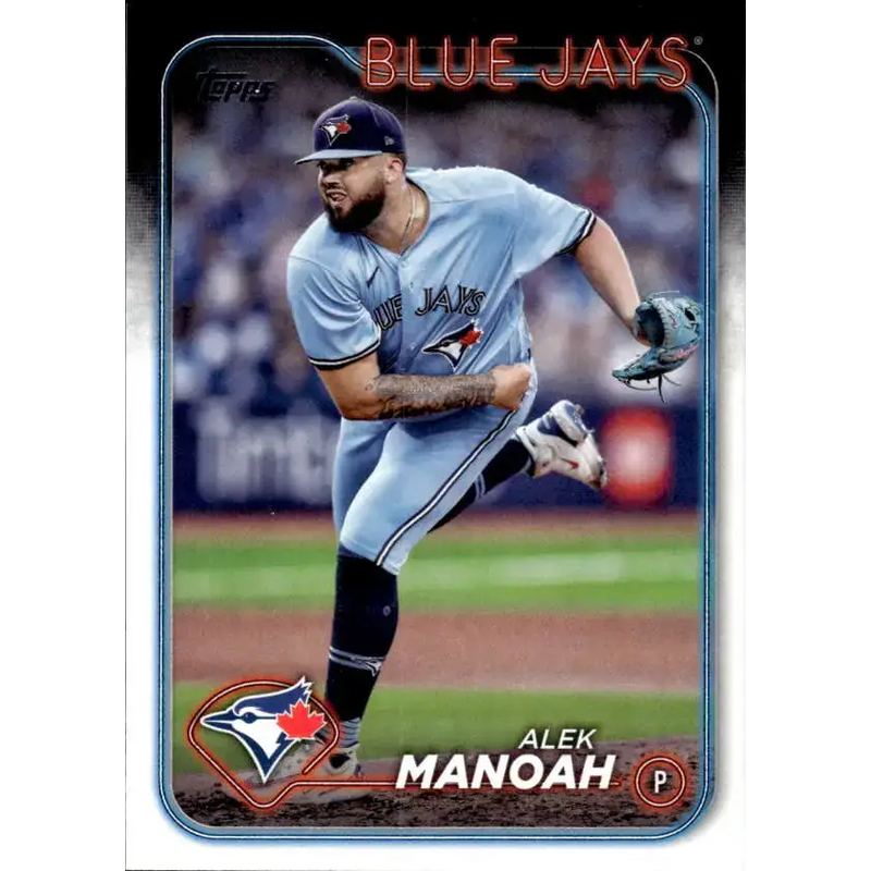 2024 Topps #675 Alek Manoah NM-MT Toronto Blue Jays Baseball Card - Baseball Card Single