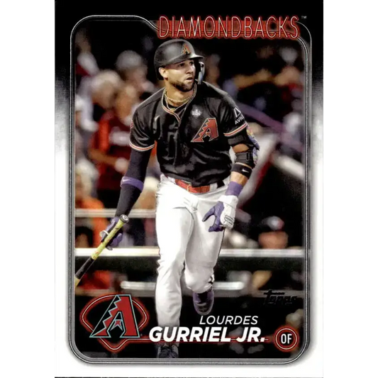 2024 Topps #677 Lourdes Gurriel Jr. NM-MT Arizona Diamondbacks Baseball Card - Baseball Card Single