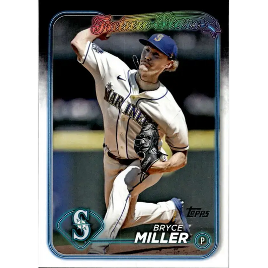 2024 Topps #679 Bryce Miller NM-MT Seattle Mariners Baseball Card - Baseball Card Single