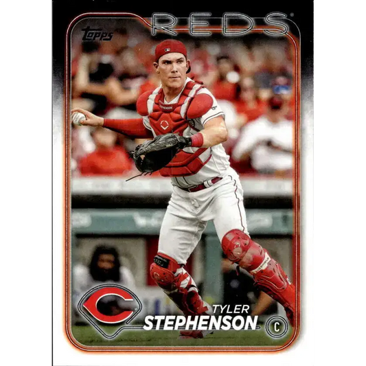 2024 Topps #684 Tyler Stephenson NM-MT Cincinnati Reds Baseball Card - Baseball Card Single