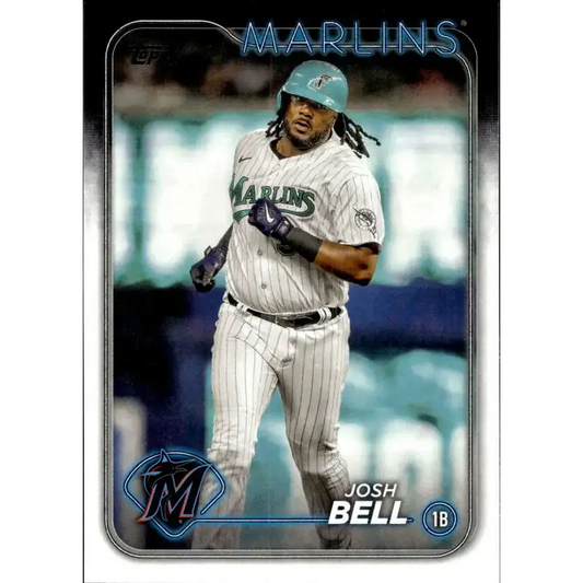 2024 Topps #689 Josh Bell NM-MT Miami Marlins Baseball Card - Baseball Card Single