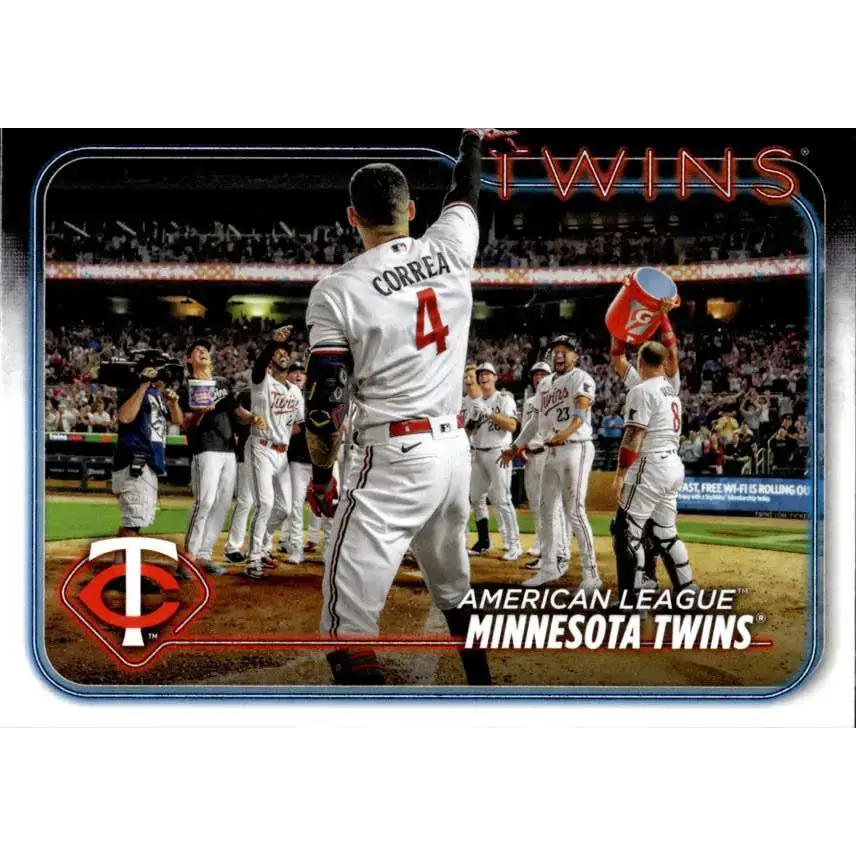 2024 Topps #692 Team Card NM-MT Minnesota Twins Baseball Card - Baseball Card Single