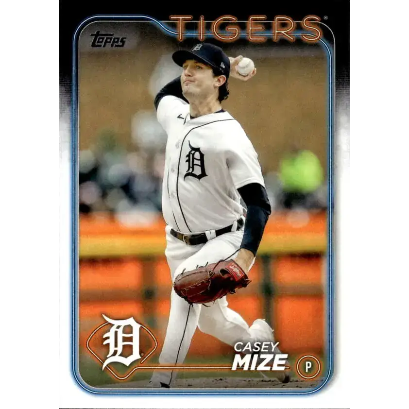 2024 Topps #694 Casey Mize NM-MT Detroit Tigers Baseball Card - Baseball Card Single