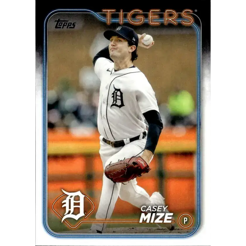 2024 Topps #694 Casey Mize NM-MT Detroit Tigers Baseball Card - Baseball Card Single