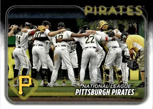 2024 Topps #696 Team Card NM-MT Pirates ID:71044 - Baseball Card Single