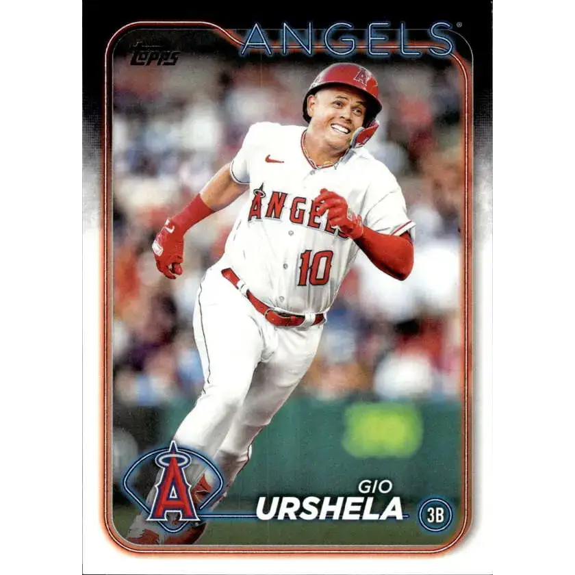 2024 Topps #698 Gio Urshela NM-MT Los Angeles Angels Baseball Card - Baseball Card Single