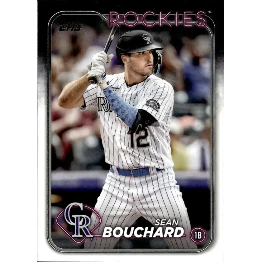2024 Topps #699 Sean Bouchard NM-MT Colorado Rockies Baseball Card - Baseball Card Single