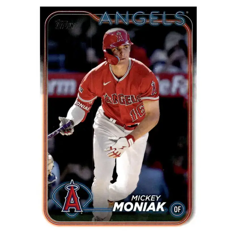 2024 Topps #74 Mickey Moniak NM-MT Los Angeles Angels Baseball Card - Baseball Card Single