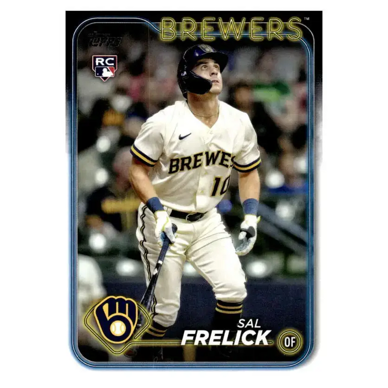 2024 Topps #76 Sal Frelick NM-MT RC Rookie Milwaukee Brewers Baseball Card - Baseball Card Single