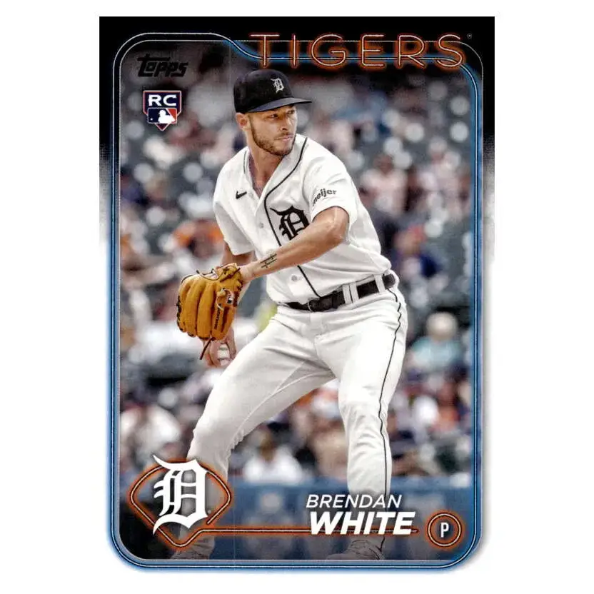 2024 Topps #8 Brendan White NM-MT RC Rookie Detroit Tigers Baseball Card - Baseball Card Single