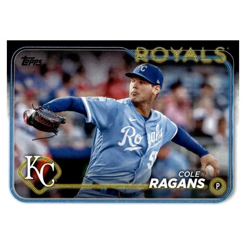 2024 Topps #95 Cole Ragans NM-MT Kansas City Royals Baseball Card - Baseball Card Single