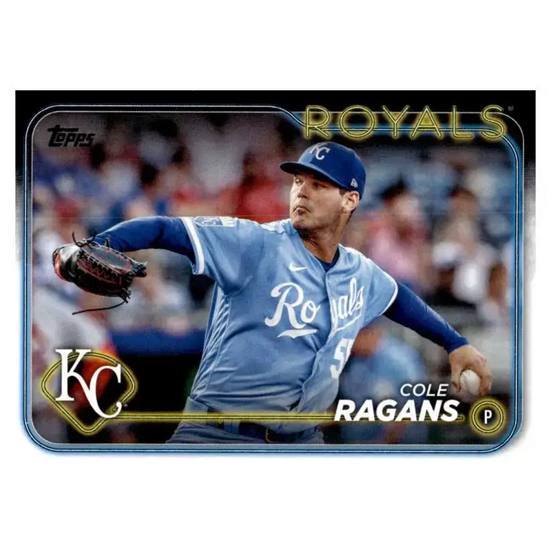 2024 Topps #95 Cole Ragans NM-MT Kansas City Royals Baseball Card - Baseball Card Single