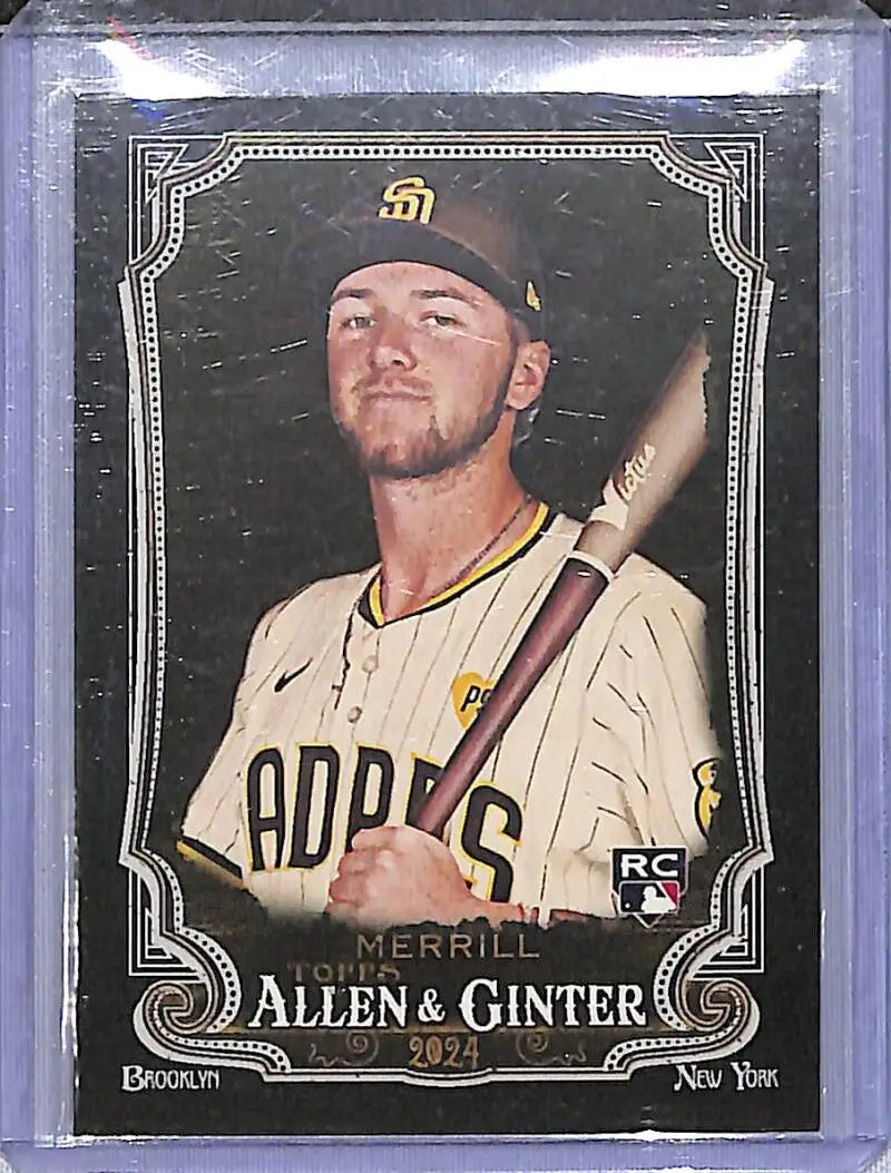 2024 Topps Allen & Ginter #275 Jackson Merrill NM-MT San Diego Padres - Baseball Card Single