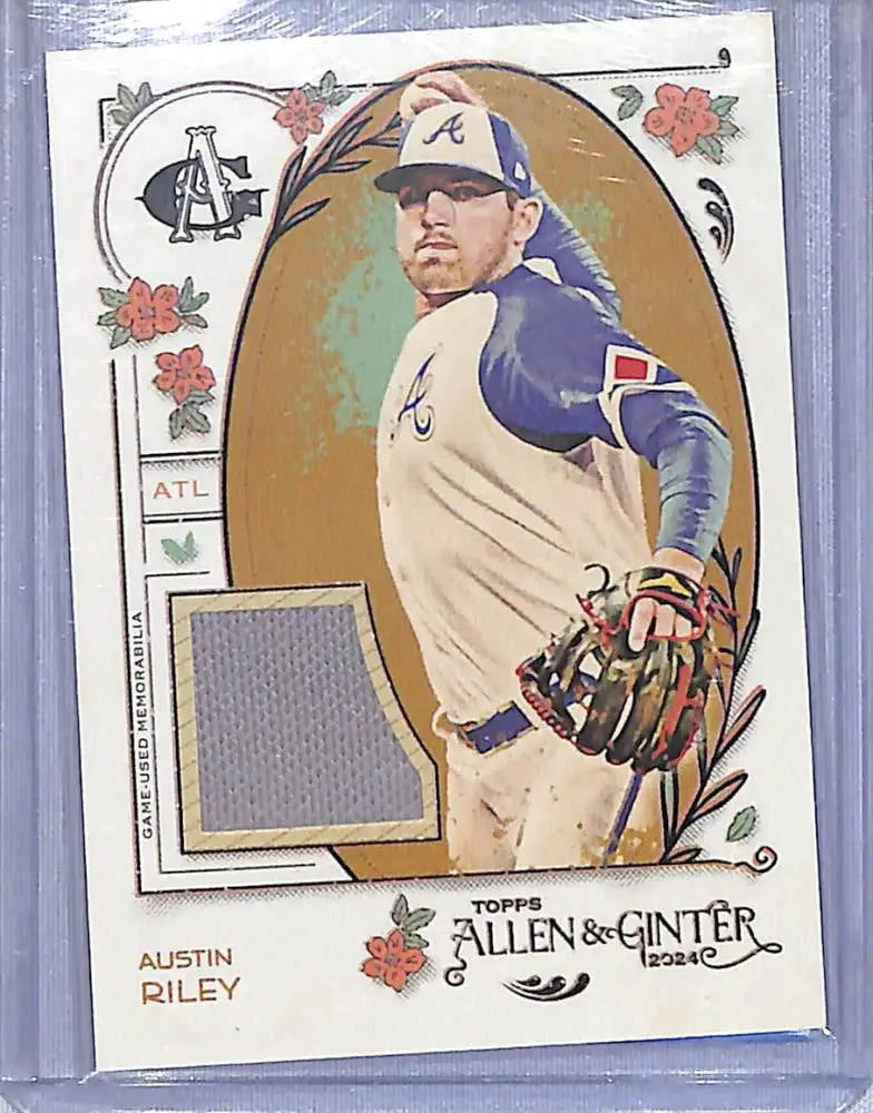 2024 Topps Allen & Ginter #AGR-ARI Austin Riley NM-MT MEM Atlanta Braves - Baseball Card Single